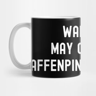 Warning May Contain Affenpinscher Hair Mug